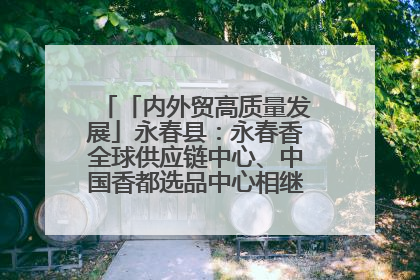 「内外贸高质量发展」永春县：永春香全球供应链中心、中国香都选品中心相继运营——一根香“点燃”百亿产业