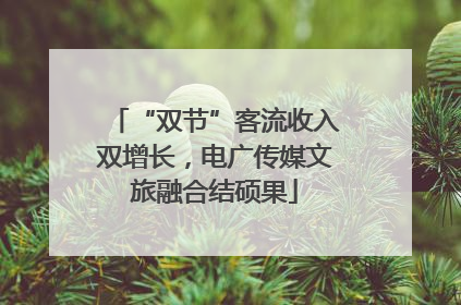 “双节”客流收入双增长，电广传媒文旅融合结硕果