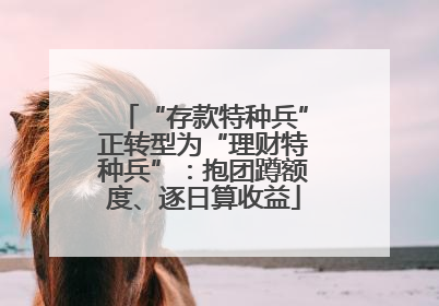 “存款特种兵”正转型为“理财特种兵”：抱团蹲额度、逐日算收益