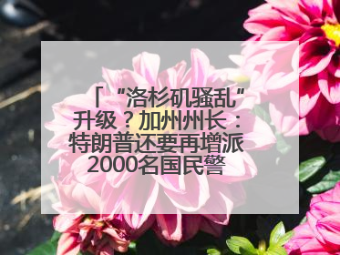 “洛杉矶骚乱”升级？加州州长：特朗普还要再增派2000名国民警卫队！