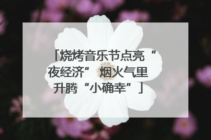 烧烤音乐节点亮“夜经济” 烟火气里升腾“小确幸”