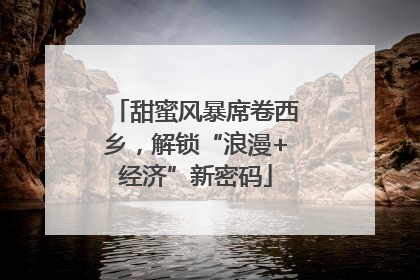 甜蜜风暴席卷西乡，解锁“浪漫+经济”新密码