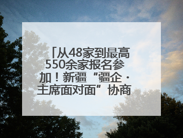 从48家到最高550余家报名参加！新疆“疆企・主席面对面”协商座谈会为何如此受欢迎？