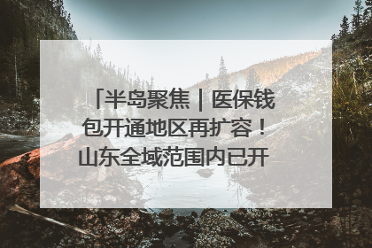 半岛聚焦｜医保钱包开通地区再扩容！山东全域范围内已开通，有何用处？如何操作？速戳→