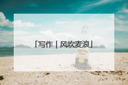 写作｜风吹麦浪