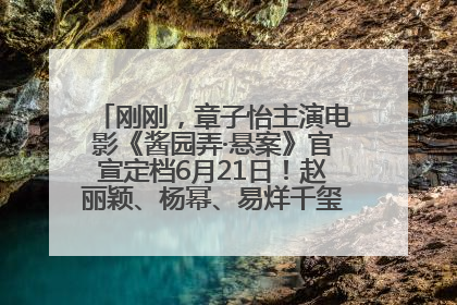 刚刚，章子怡主演电影《酱园弄·悬案》官宣定档6月21日！赵丽颖、杨幂、易烊千玺等角色海报曝光
