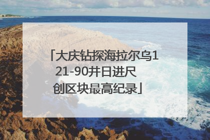 大庆钻探海拉尔乌121-90井日进尺 创区块最高纪录