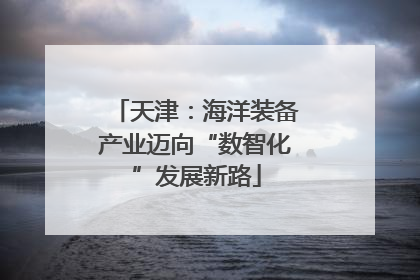天津：海洋装备产业迈向“数智化”发展新路