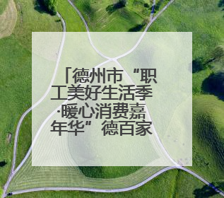 德州市“职工美好生活季·暖心消费嘉年华”德百家电惠工专项消费活动正式启动