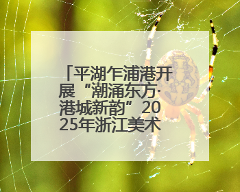 平湖乍浦港开展“潮涌东方·港城新韵”2025年浙江美术名家采风活动