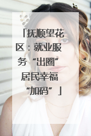抚顺望花区：就业服务“出圈” 居民幸福“加码”