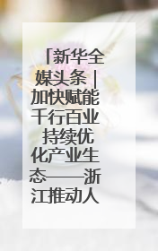 新华全媒头条｜加快赋能千行百业 持续优化产业生态——浙江推动人工智能健康有序发展观察