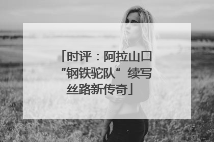 时评：阿拉山口“钢铁驼队”续写丝路新传奇