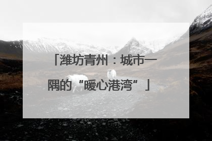 潍坊青州：城市一隅的“暖心港湾”