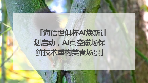 海信世俱杯AI焕新计划启动，AI真空磁场保鲜技术重构美食场景