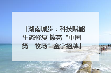 湖南城步：科技赋能生态修复 擦亮“中国第一牧场”金字招牌