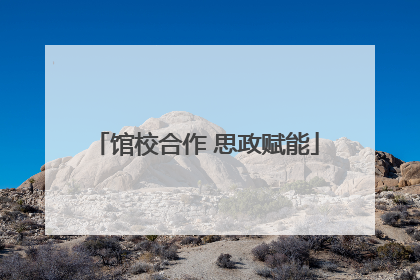 馆校合作 思政赋能