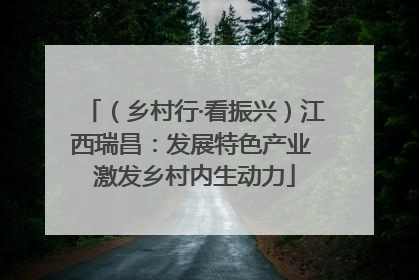 （乡村行·看振兴）江西瑞昌：发展特色产业 激发乡村内生动力