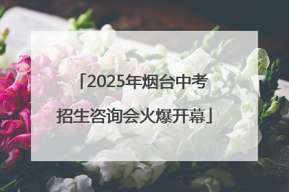 2025年烟台中考招生咨询会火爆开幕
