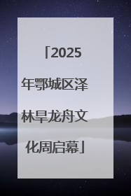 2025年鄂城区泽林旱龙舟文化周启幕