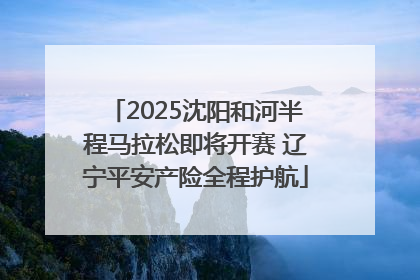 2025沈阳和河半程马拉松即将开赛 辽宁平安产险全程护航